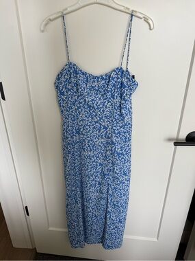 blue gingham dress zara The Style Rawr
